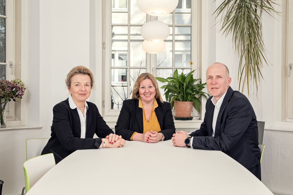 clx Rechtsanwälte in München - Heidi Jobst, Susanne Bühler und Christoph Sewtz 